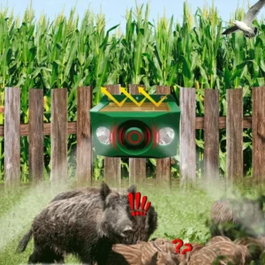 High volume solar warning lights to deter predators ( BUY 1 GET 1 FREE )